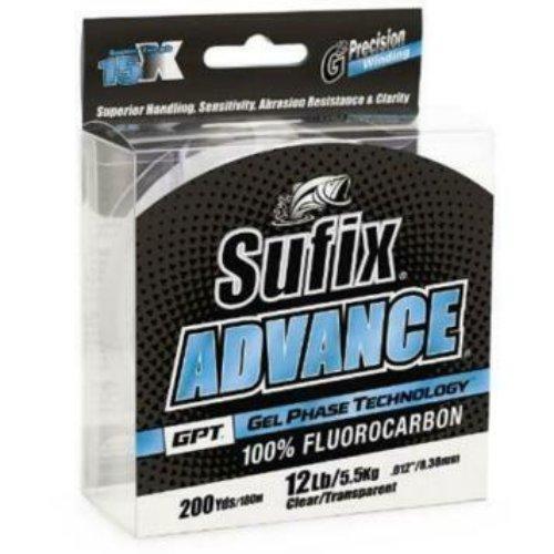Sufix Advance Fluorocarbon 20lb 200yd - D&R Sporting Goods