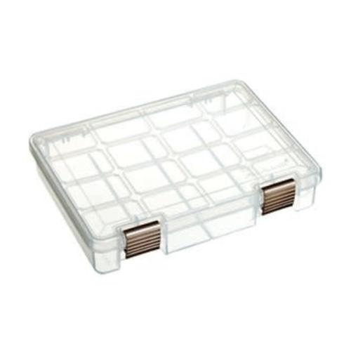 Set Of 4 - Plano ProLatch Stowaway Large 3700 Clear Organizer Tackle Box, Large