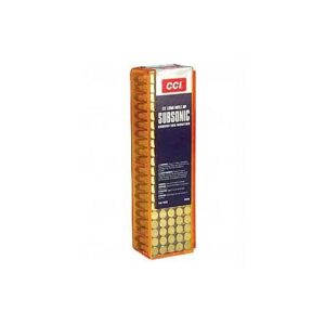 CCI .22LR Sub-Sonic 40gr HP