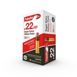 Aguila Rimfire Ammo HV .22LR 38 Gr