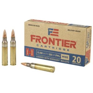 Hornady Frontier 5.56 NATO 55gr FMJ