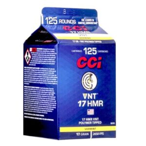 CCI Varmint Tipped 17HMR 17gr Polymer Tip