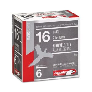 Aguila 16 Gauge High Velocity 2 3/4" #6