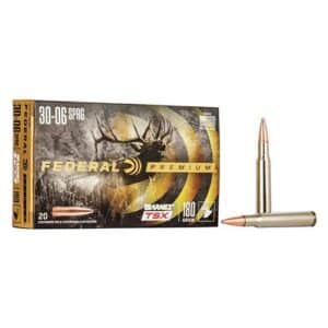 Federal Premium 30-06 Barnes TSX 180gr