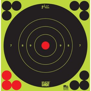 Splatter Shot 6" Green Bullseye Target