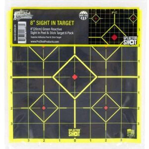 Splatter Shot Green Sight-In Targets