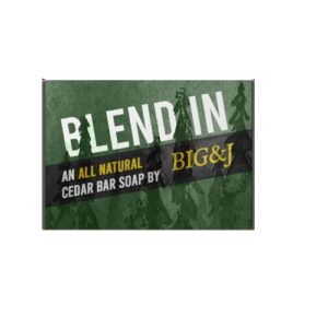 Big & J Blend In Cedar Soap Bar