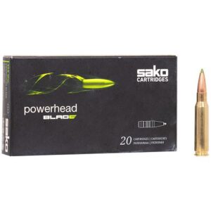 Sako Powerhead 308win 162gr Tipped Expanding Copper