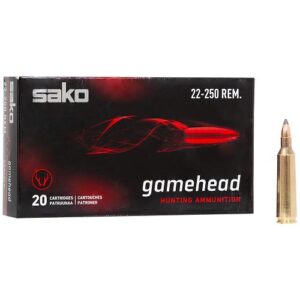 Sako Gamehead 22-250REM 50gr