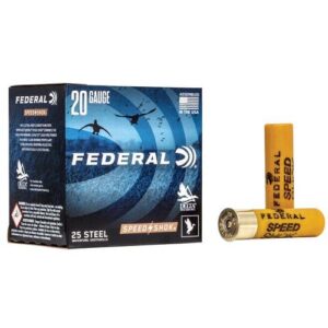 Federal Speed Shok Steel 20ga 3" #4 7/8oz