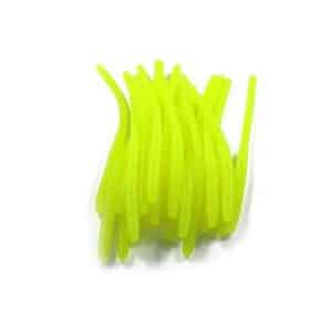 Clear Drift Trout Worms 3"