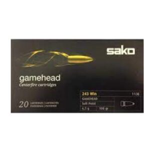 Sako 243Win Gamehad 100gr Soft Point