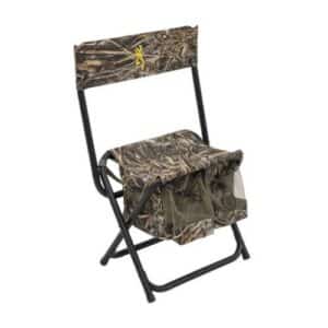 Browning RealTree Edge Dove Shooter Hunting Chair w/ Insulated Cooler Bag