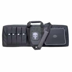 43" Tactical Deluxe Gun Case w/ Skull Patch