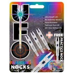 UFO Lighted Nock Tropical Flash .300 3+1 BP