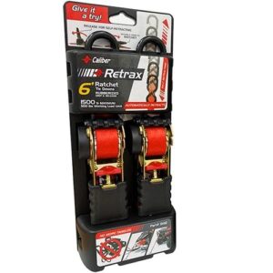 Caliber Retrax Ratchet Tie Down
