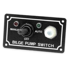Shoreline Marine Bilge Pump Switch 3 Way Panel