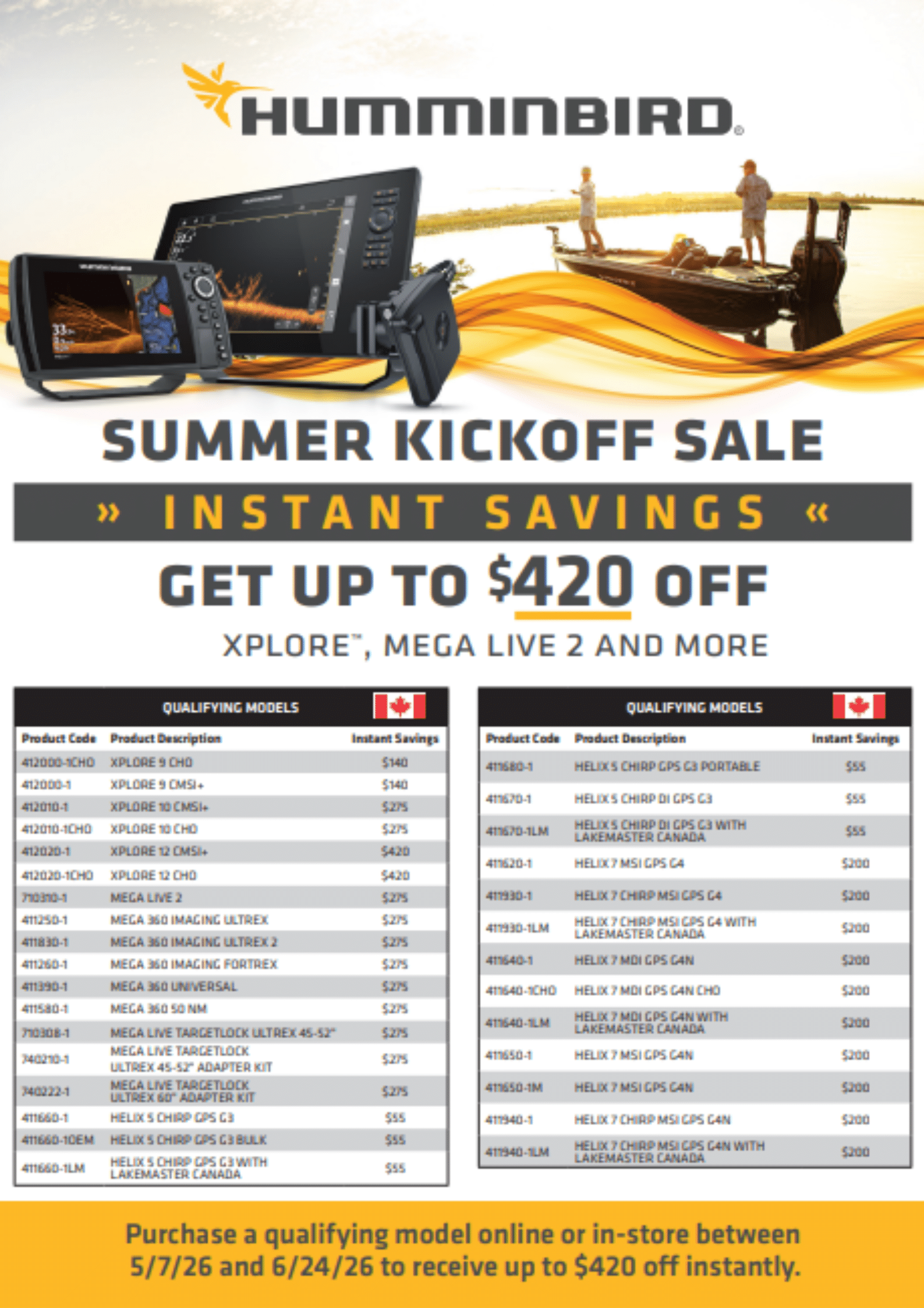 Humminbird Promo 2