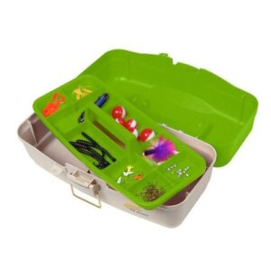 Plano Let's Fish 70pc Kit Green/Sandstone