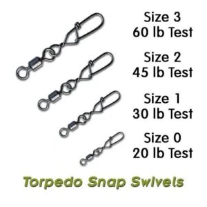 Torpedo Snap Swivels