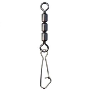 P-Line Ball High-Speed Rolling Swivel 1 w/ Hook Snap 4pk