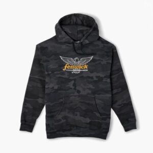 Fenwick Logo Hoodie Black Camo