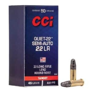 22LR 45gr Soft Point Semi-Auto Quiet