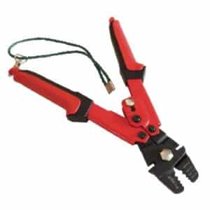 P-Line Deluxe Hand Crimper 10" High Carbon Steel