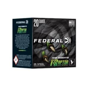 Federal Rob Roberts Raptor Steel 20GA 2 Shot 3" 1oz