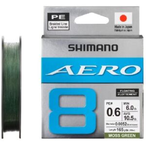 Shimano Aero 8 PE 0.6 Floating Braided Line