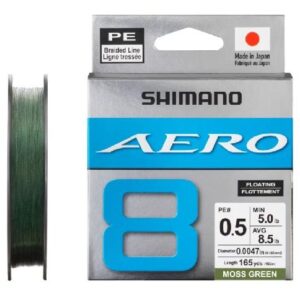 Shimano Aero 8 PE 0.5 Floating Braided Line