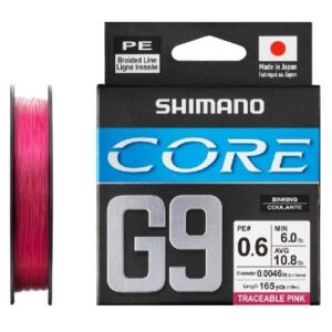 Shimano Core G9 PE 0.6 Sinking Braided Line