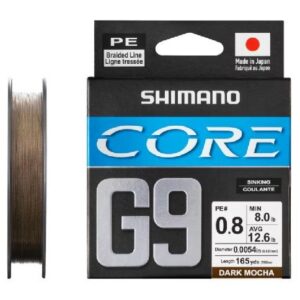 Shimano Core G9 PE 0.8 Sinking Braided Line