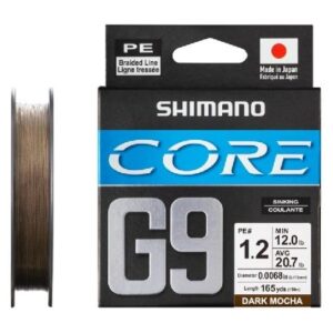Shimano Core G9 PE 1.2 Sinking Braided Line
