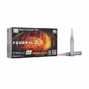 Federal 7mm Backcountry 175gr Fusion Tipped 3125fps